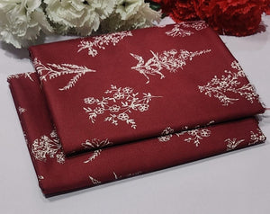 Ladies 2-Piece – Micro Polo Cotton with Floral Print | D-132