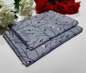 Ladies 2-Piece – Micro Polo Cotton with Floral Print | D-130