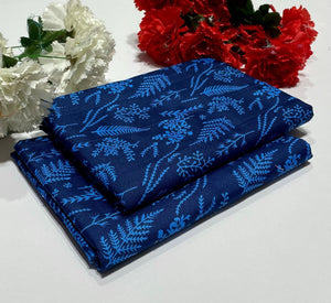Ladies 2-Piece – Micro Polo Cotton with Floral Print | D-115