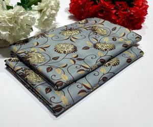 Ladies 2-Piece – Micro Polo Cotton with Floral Print | D-127