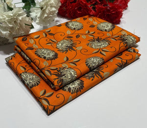 Ladies 2-Piece – Micro Polo Cotton with Floral Print | D-126
