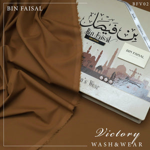 BIN FAISAL  100% Pure Super Luxury Victory Wash & Wear