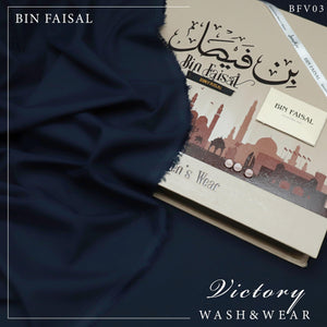 BIN FAISAL  100% Pure Super Luxury Victory Wash & Wear