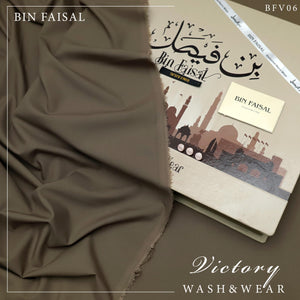 BIN FAISAL  100% Pure Super Luxury Victory Wash & Wear