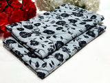 Ladies 2-Piece – Micro Polo Cotton with Floral Print | D-118