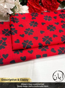 2 Piece All Over Printed Dress